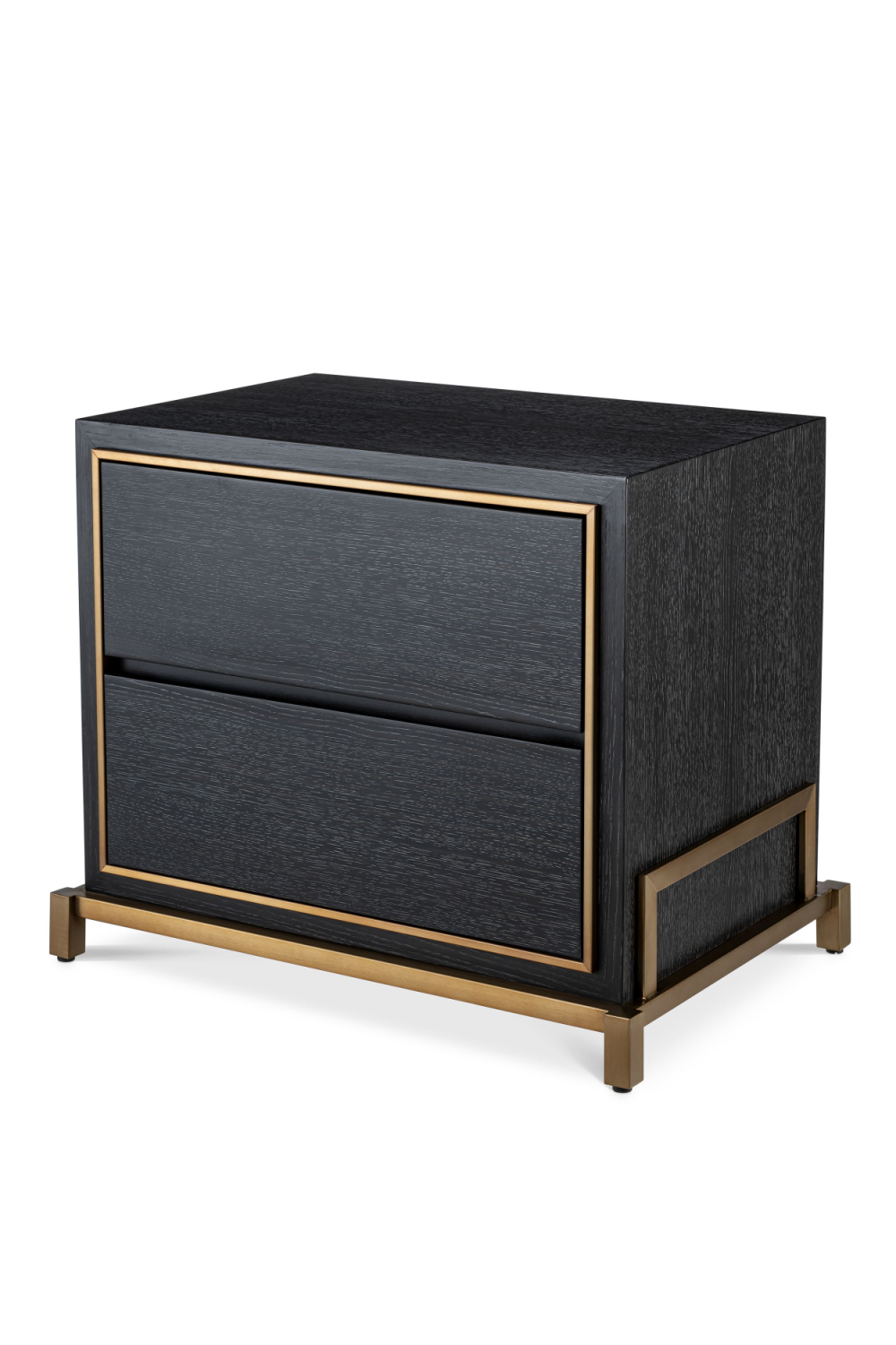 Charcoal Oak Bedside Table | Eichholtz Hazel | OROA