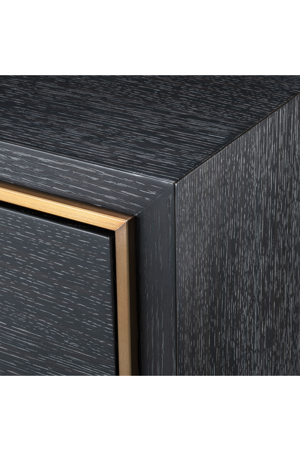 Charcoal Oak Bedside Table | Eichholtz Hazel | OROA