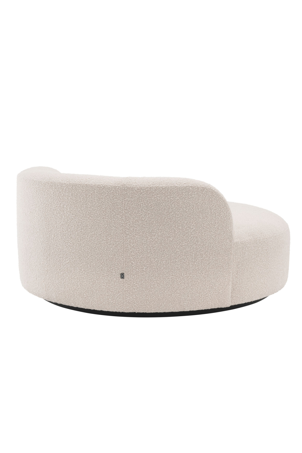 Cream Bouclé Round Sofa | Eichholtz Björn | Oroa.com