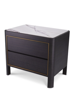 Charcoal Gray Bedside Table | Eichholtz Corazon | Oroa.com