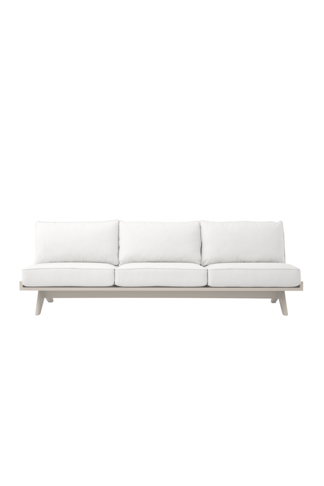 Sand Finish Cushioned Outdoor Sofa | Eichholtz Lomax | Oroa.com