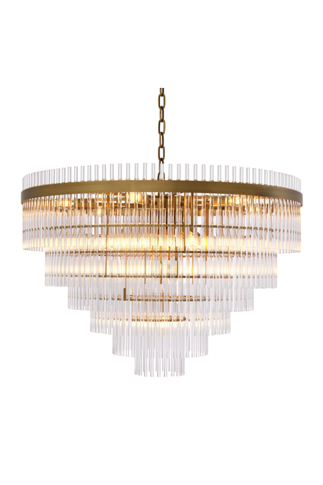 Cascading Glass Rods Chandelier | Eichholtz East | OROA