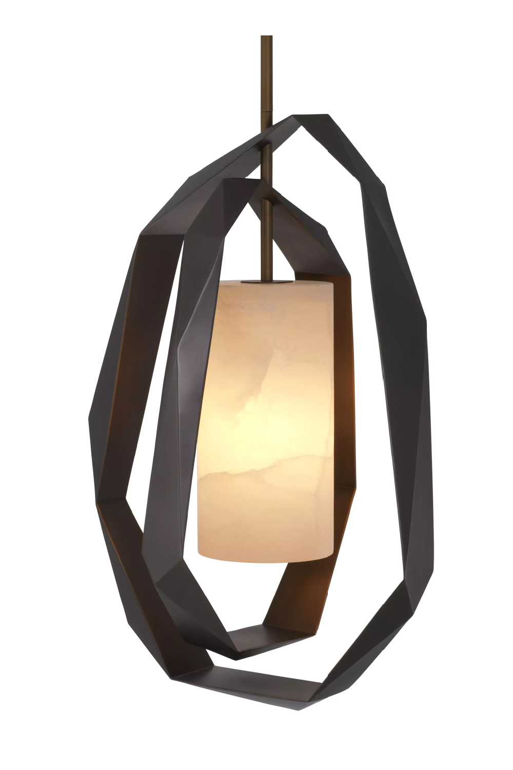 Metal Framed Alabaster Chandelier | Eichholtz Santos | OROA