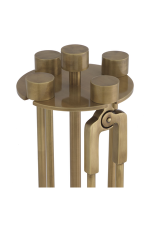 Vintage Brass Fire Tools Set | Eichholtz Lara | Oroa.com