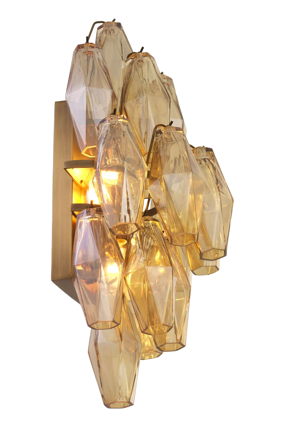 Diamond Amber Glass Wall Lamp | Eichholtz Benini | OROA TRADE