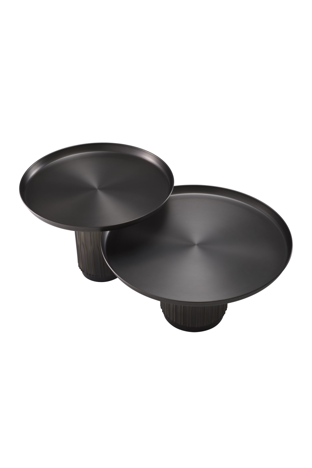 Black Gunmetal Coffee Tables Set (2) | Eichholtz Zachary | OROA