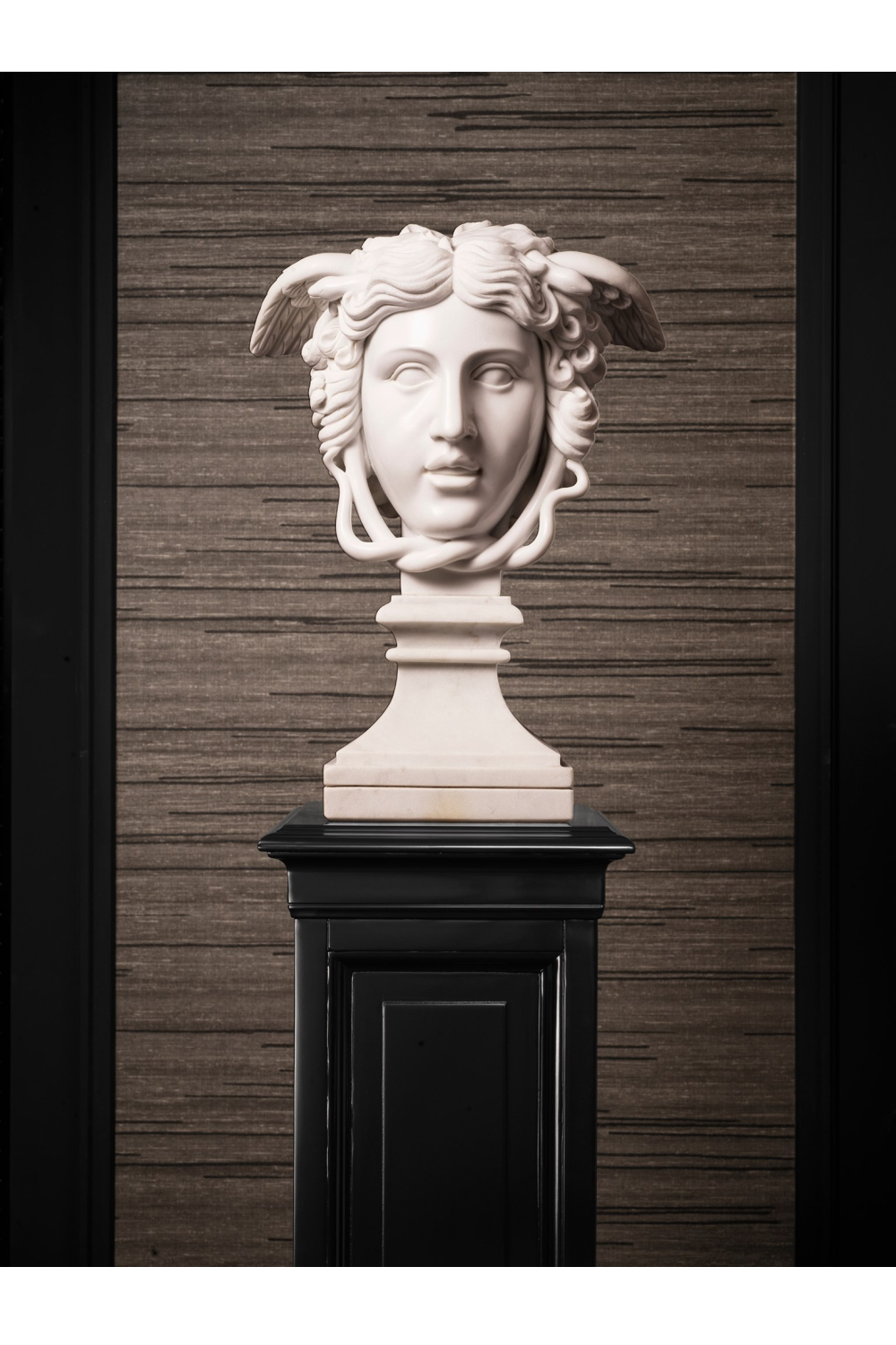 White Marble Sculpture | Eichholtz Medusa | OROA.com