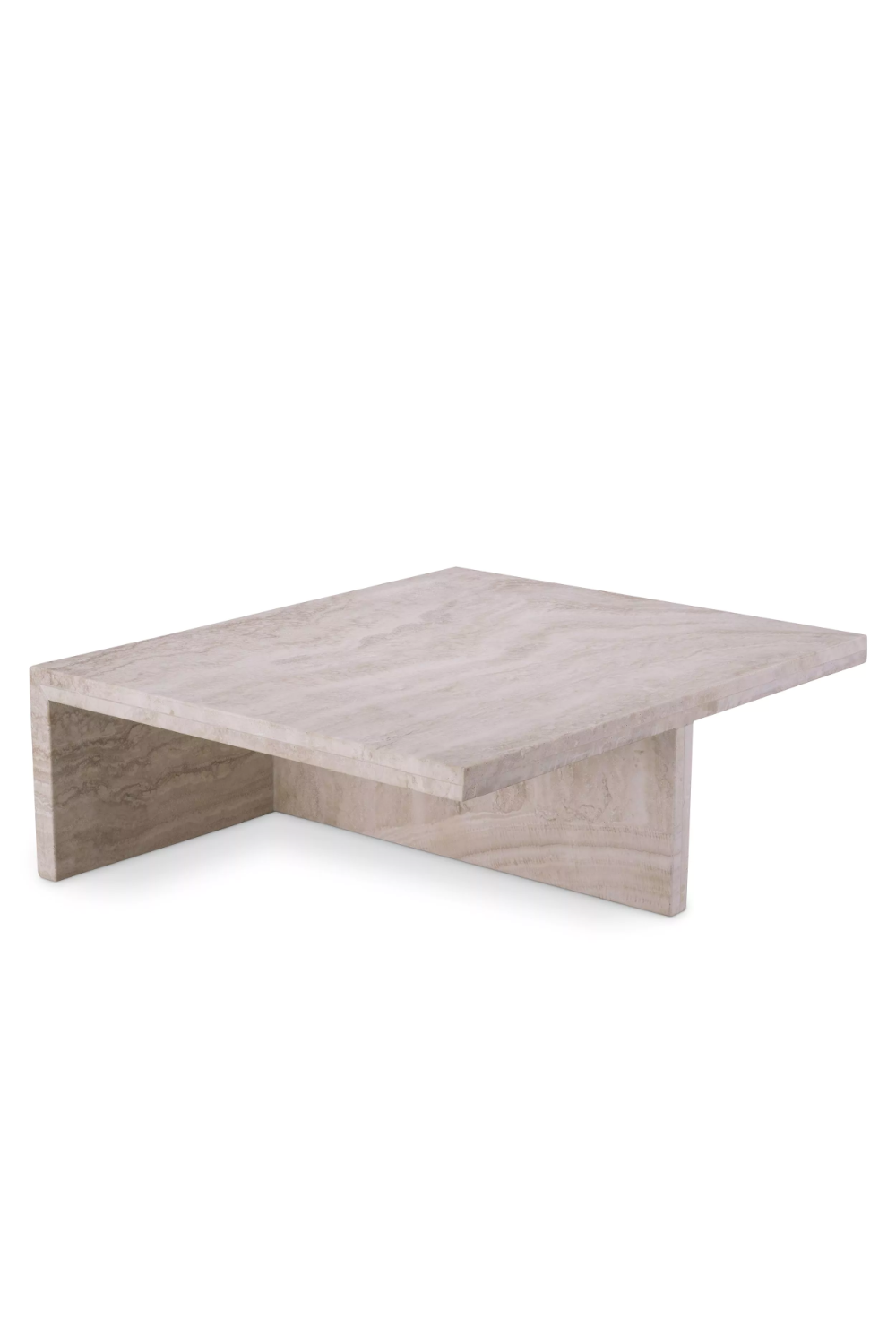 Minimalist Travertine Coffee Table | Eichholtz Amara | Oroa.com