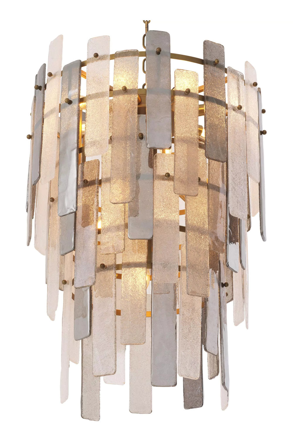 Glass Sheets Contemporary Chandelier | Eichholtz Greyson | OROA.com
