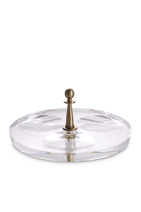 Round Decorative Glass Tray | Eichholtz Krone | OROA.com