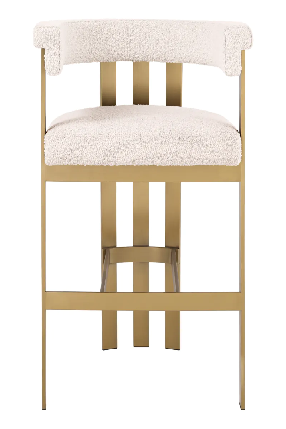 Modern Curved Bar Stool | Eichholtz Clubhouse | Oroa.com