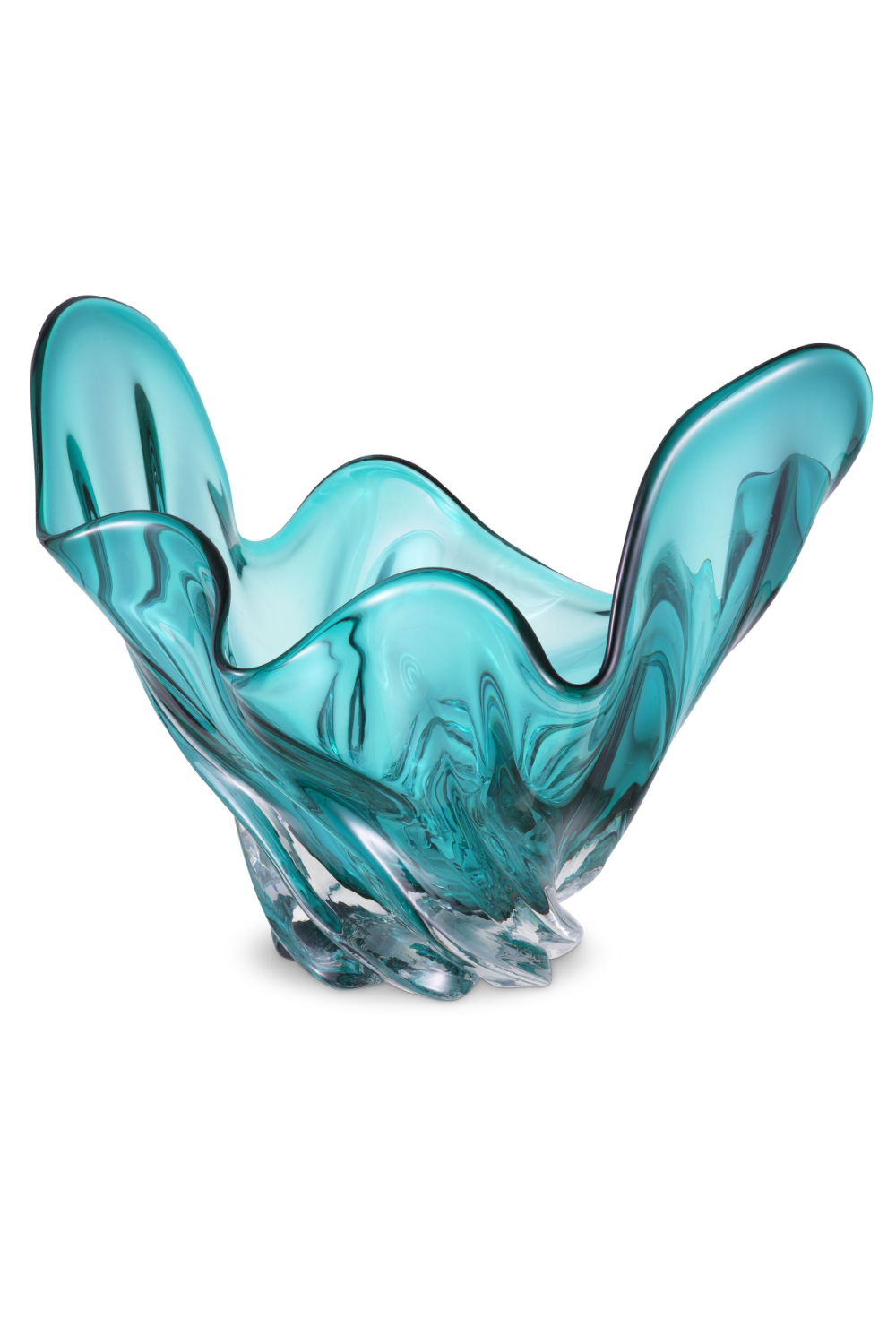 Turquoise Hand-Blown Bowl | Eichholtz Ace | OROA