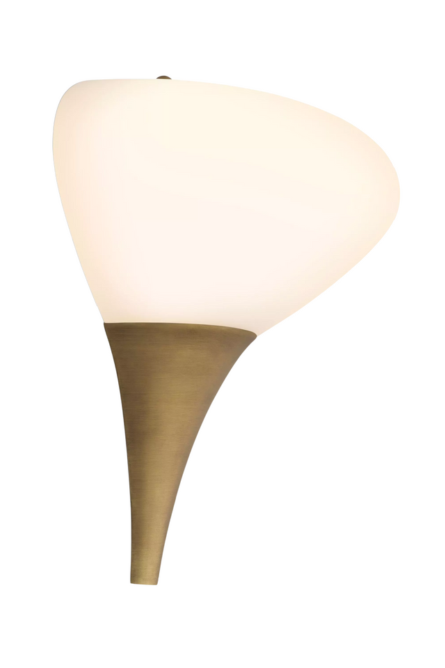 Elliptical Glass Wall Lamp | Eichholtz Duco | OROA