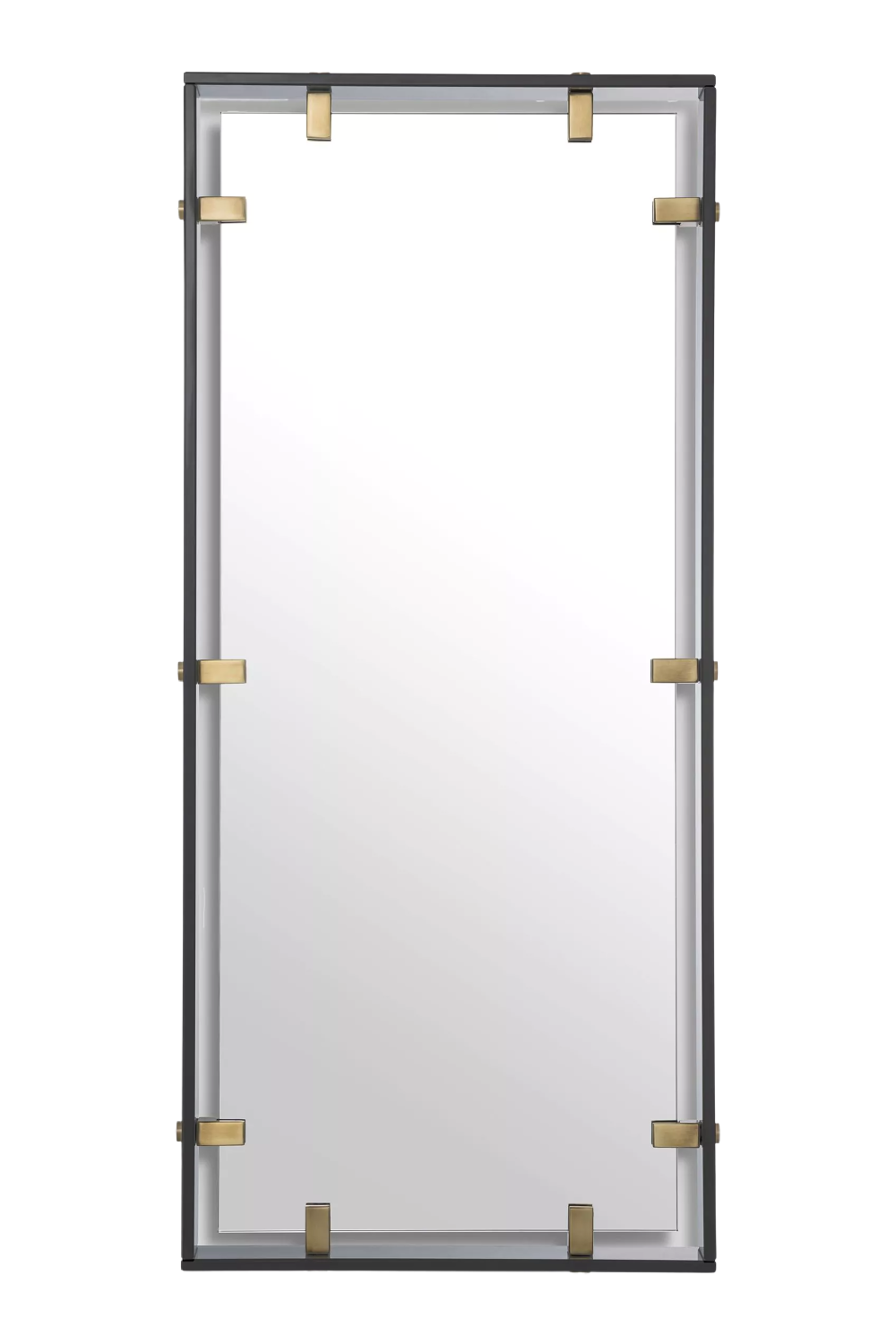 Smoke Glass Framed Mirror | Eichholtz Verona | OROA.com