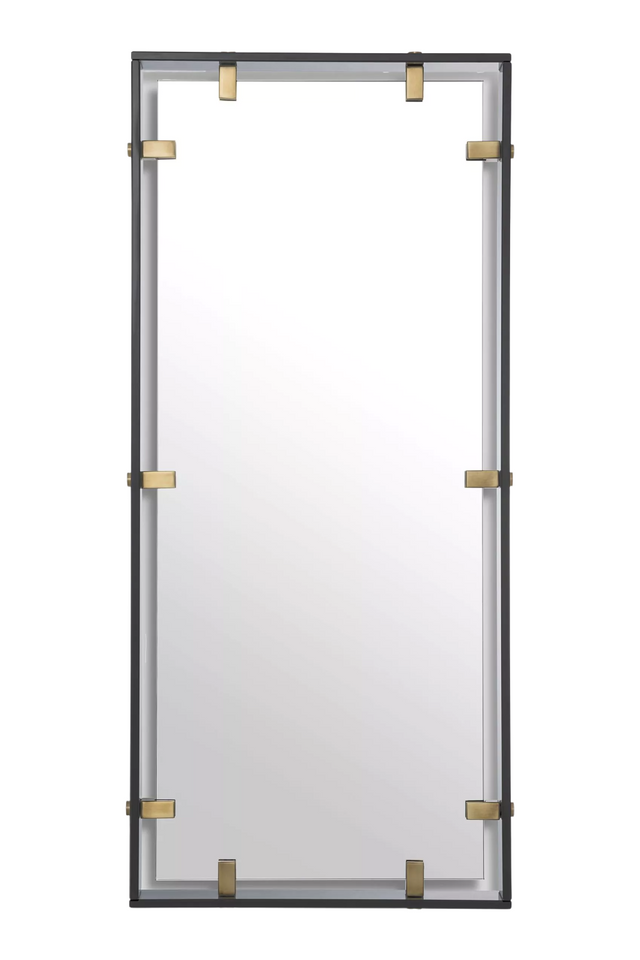 Smoke Glass Framed Mirror | Eichholtz Verona | OROA.com