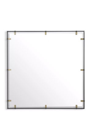 Smoke Glass Framed Mirror | Eichholtz Verona | OROA.com