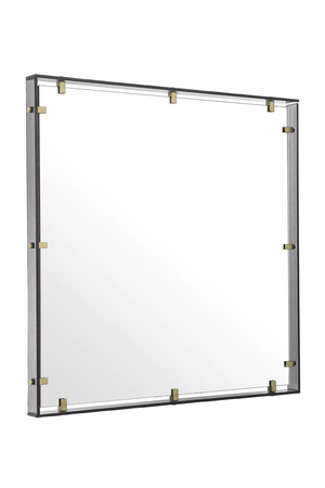 Smoke Glass Framed Mirror | Eichholtz Verona | OROA.com