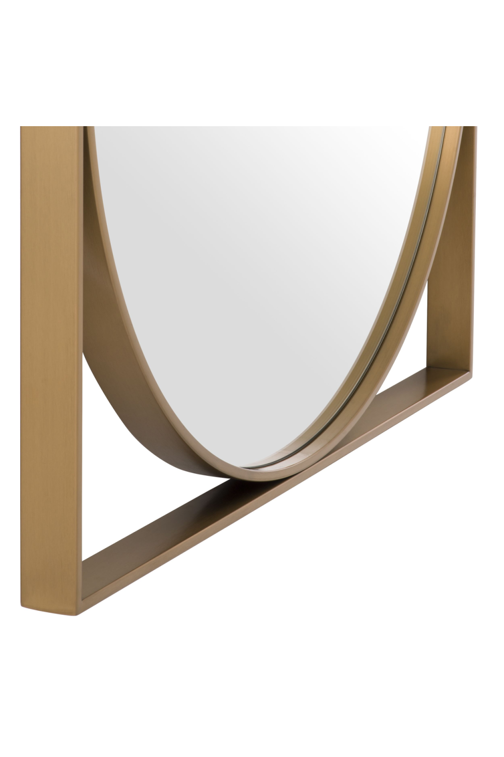 Square Framed Round Mirror | Eichholtz Montauk | OROA.com