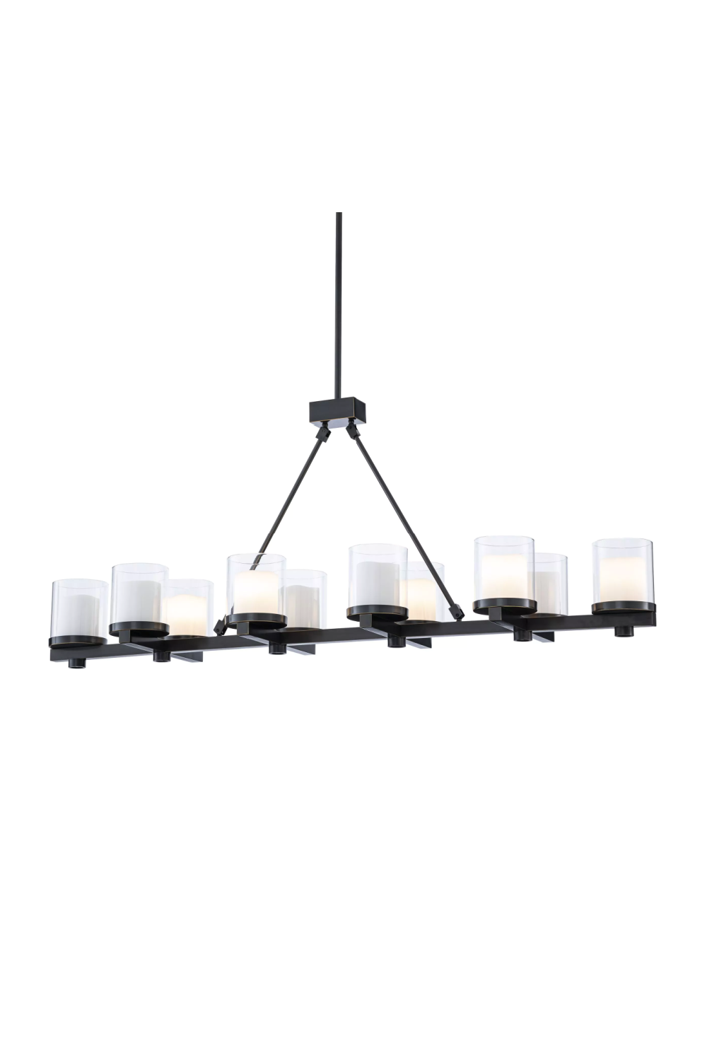 Clear Glass 10-Light Chandelier | Eichholtz Donovan | OROA