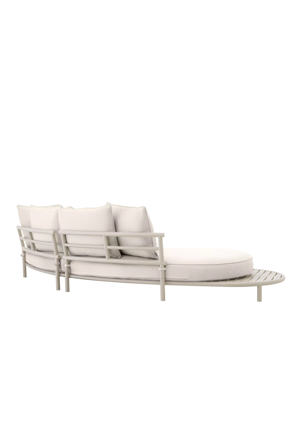 White Curved Outdoor Sofa | Eichholtz Laguno | Oroa.com