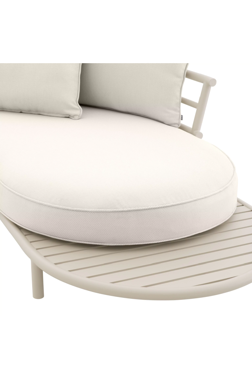 White Curved Outdoor Sofa | Eichholtz Laguno | Oroa.com