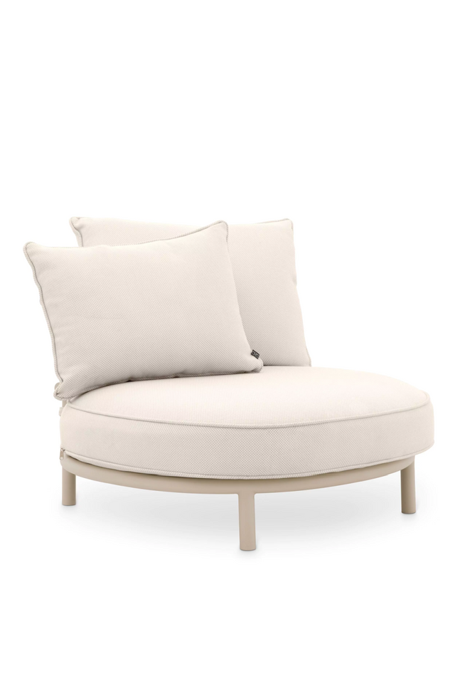 White Round Outdoor Chair | Eichholtz Laguno | Oroa.com