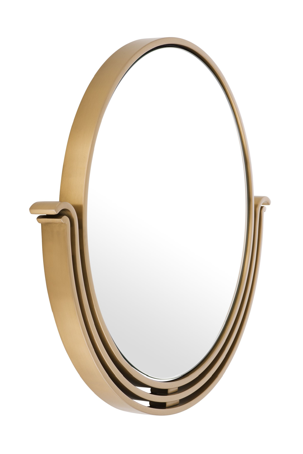 Antique Brass Round Mirror | Eichholtz Tombo | OROA.com