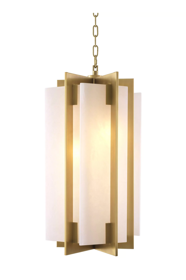 Gold with Alabaster Chandelier | Eichholtz Lugano | OROA
