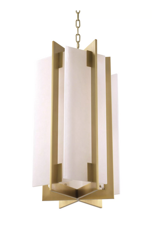 Gold with Alabaster Chandelier | Eichholtz Lugano | OROA