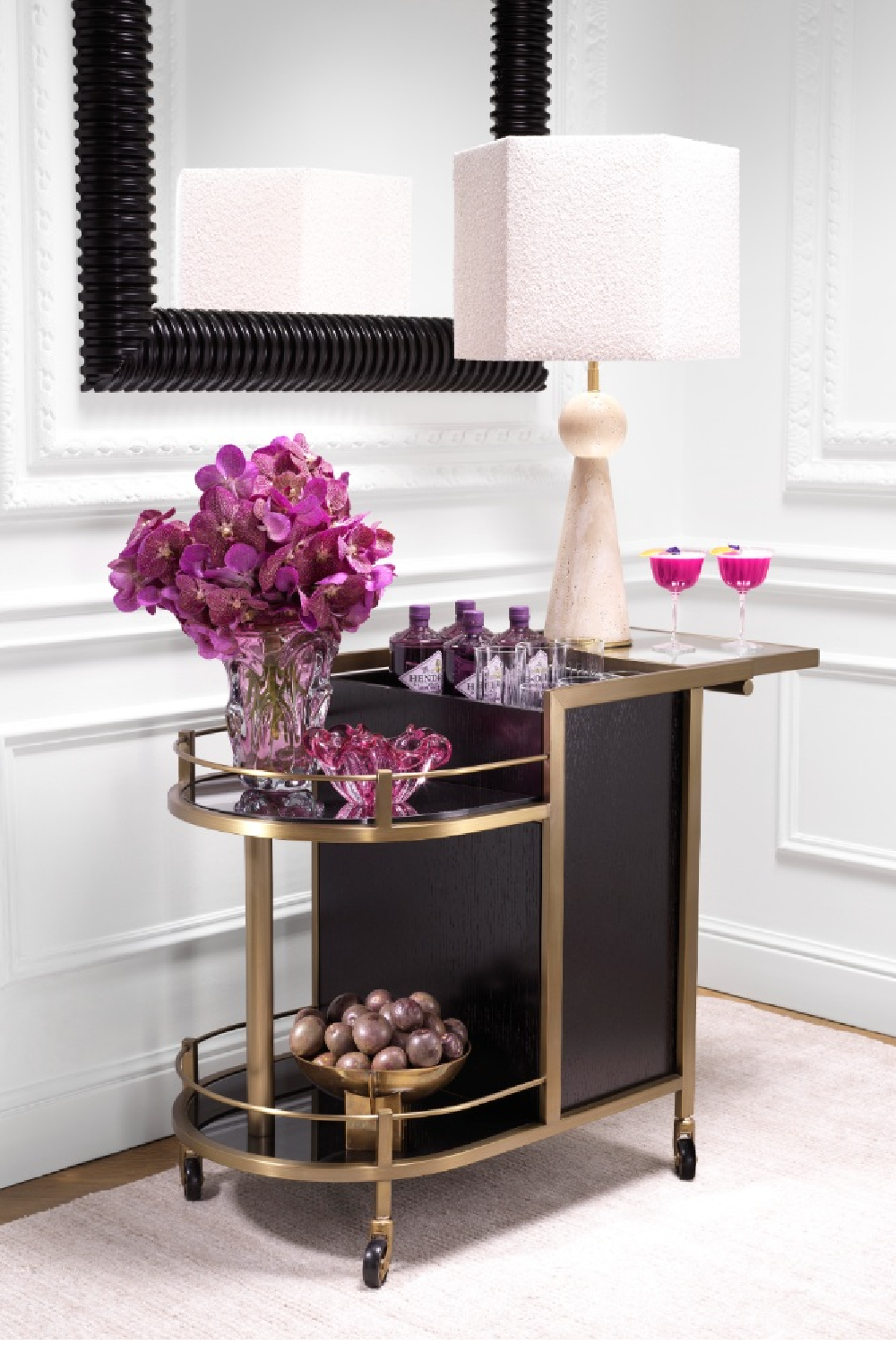 Contemporary Oak Trolley | Eichholtz Bellini | Oroa.com