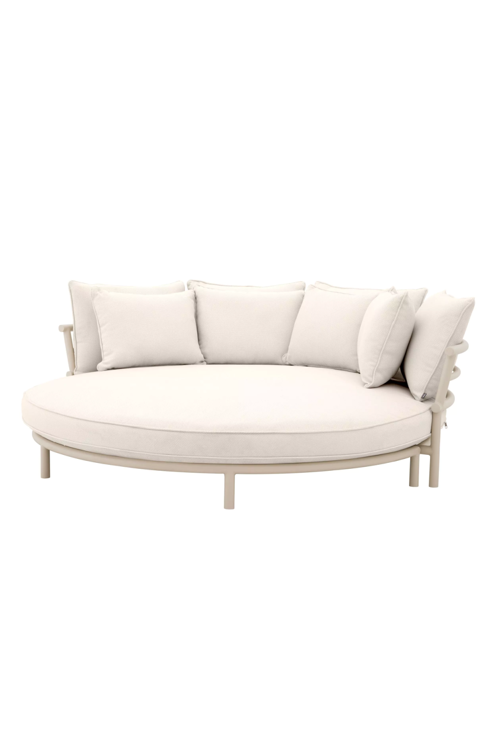 White Round Outdoor Sofa | Eichholtz Laguno | Oroa.com