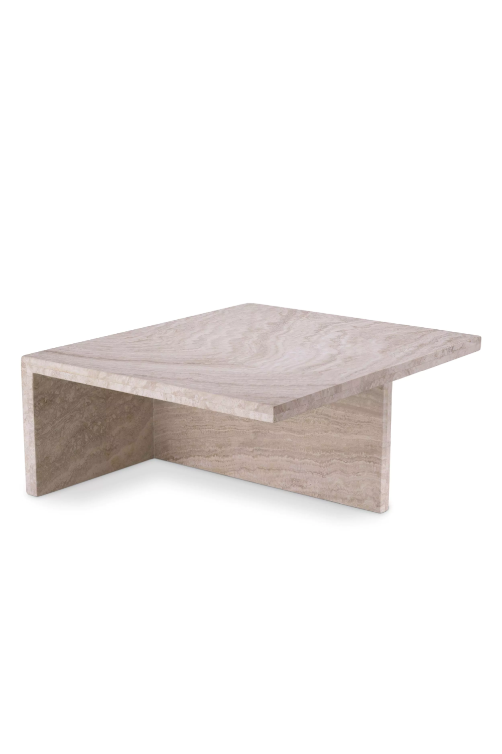 Minimalist Travertine Coffee Table | Eichholtz Amara | Oroa.com