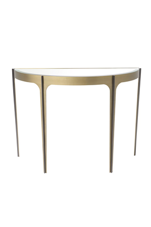 Semi-Circular Glass Console Table | Eichholtz Artemisa | OROA.com