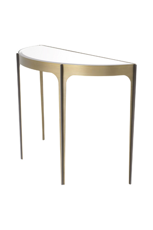 Semi-Circular Glass Console Table | Eichholtz Artemisa | OROA.com