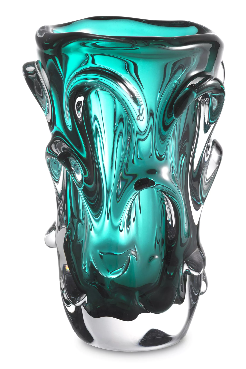 Organic Shape Glass Vase L | Eichholtz Aila | OROA.com