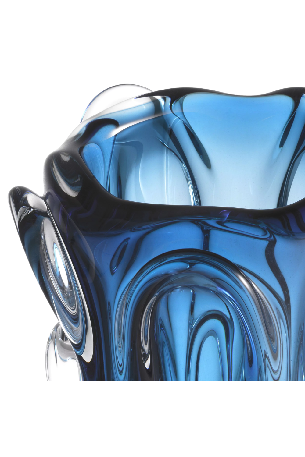Organic Shape Glass Vase L | Eichholtz Aila | OROA.com