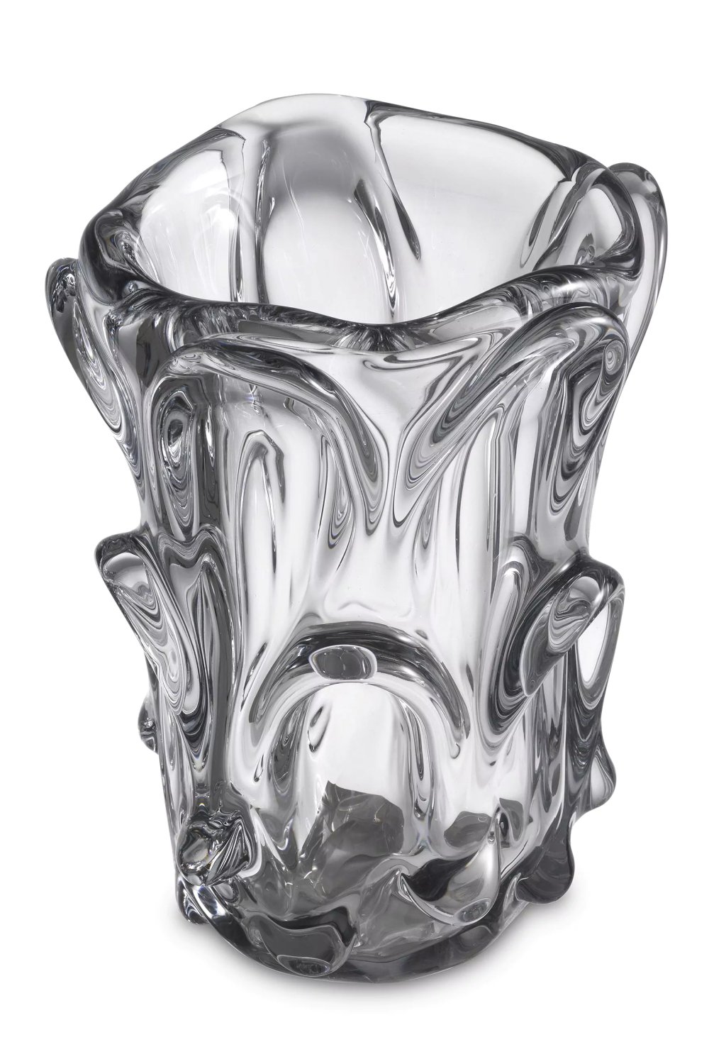 Organic Shape Glass Vase L | Eichholtz Aila | OROA.com