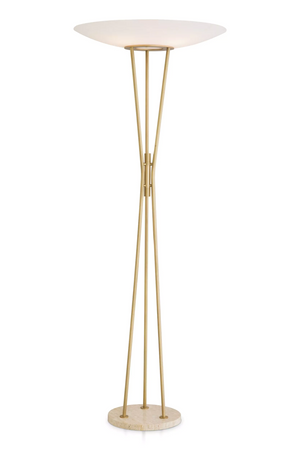 White Glass Floor Lamp | Eichholtz Collina | Oroa.com