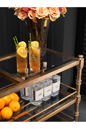 Classic Brass Trolley | Eichholtz Alexia | Oroa.com