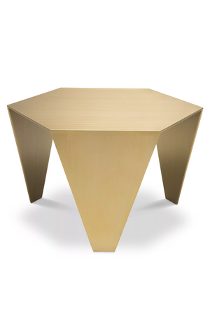 Hexagonal Contemporary Side Table | Eichholtz Metro Chic | Oroa.com
