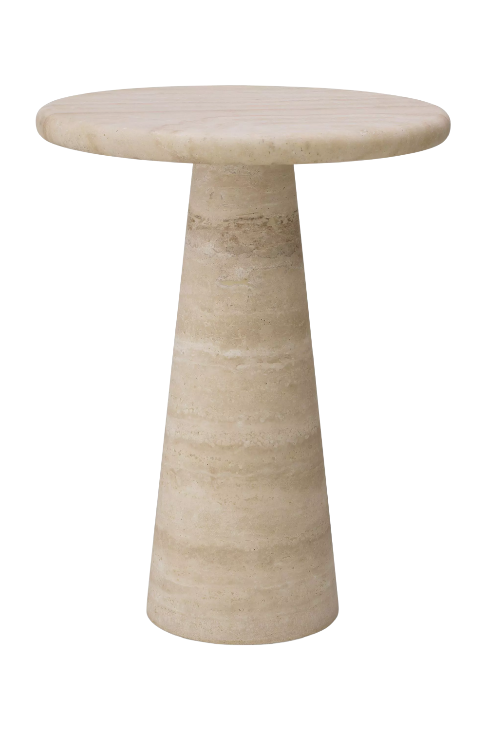 Natural Limestone Pedestal Side Table | Eichholtz Adriana | OROA