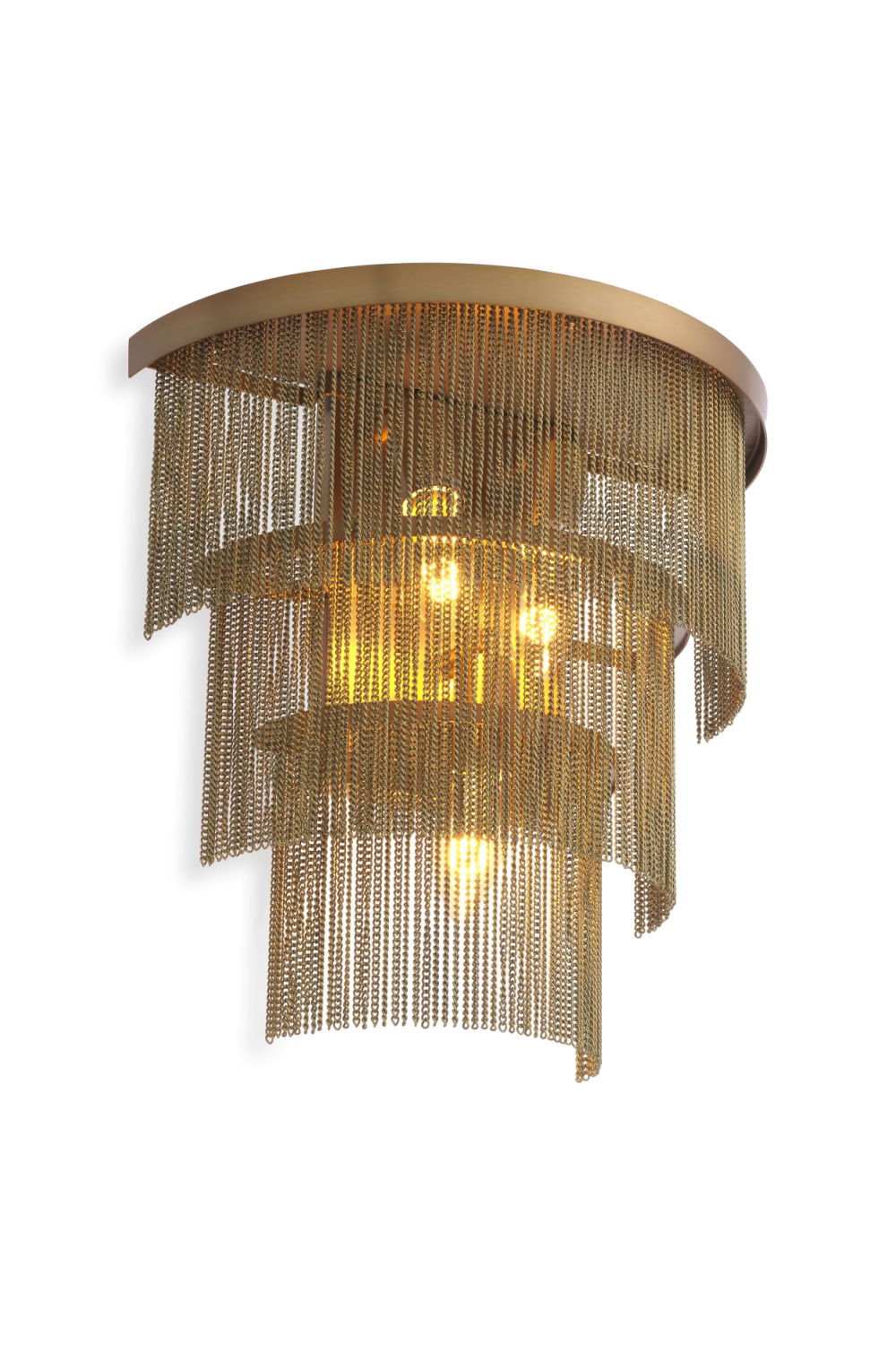 EGold Frills Wall Lamp | Eichholtz Tissot | Oroa.com