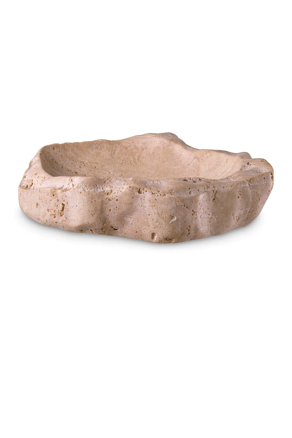 Carved Travertine Bowl | Eichholtz Callas | Oroa.com