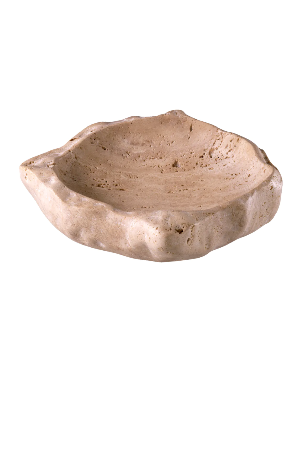 Carved Travertine Bowl | Eichholtz Callas | Oroa.com