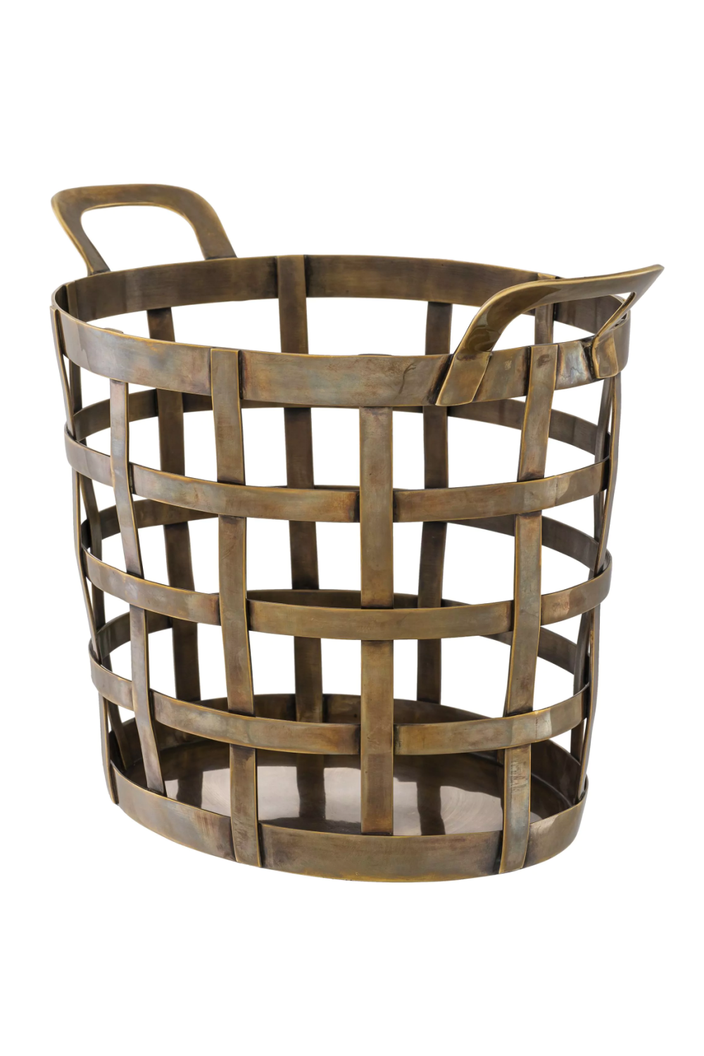 Vintage Brass Basket | Eichholtz Vreeland | Oroa.com