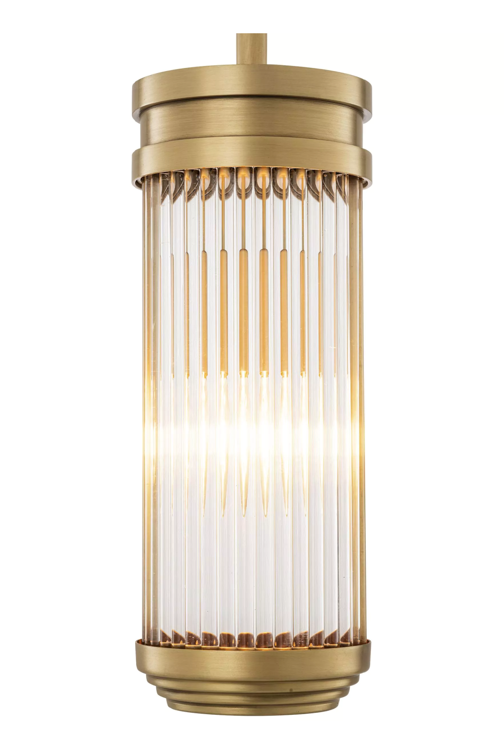 Cylindrical Glass Pendant Lamp | Eichholtz Rousseau | Oroa.com