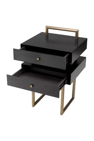 Contemporary Oak Side Table | Eichholtz Bedini | Oroa.com