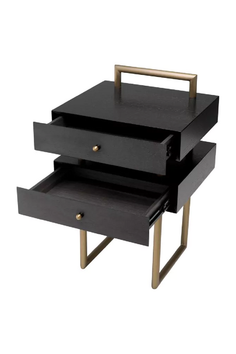 Contemporary Oak Side Table | Eichholtz Bedini | Oroa.com