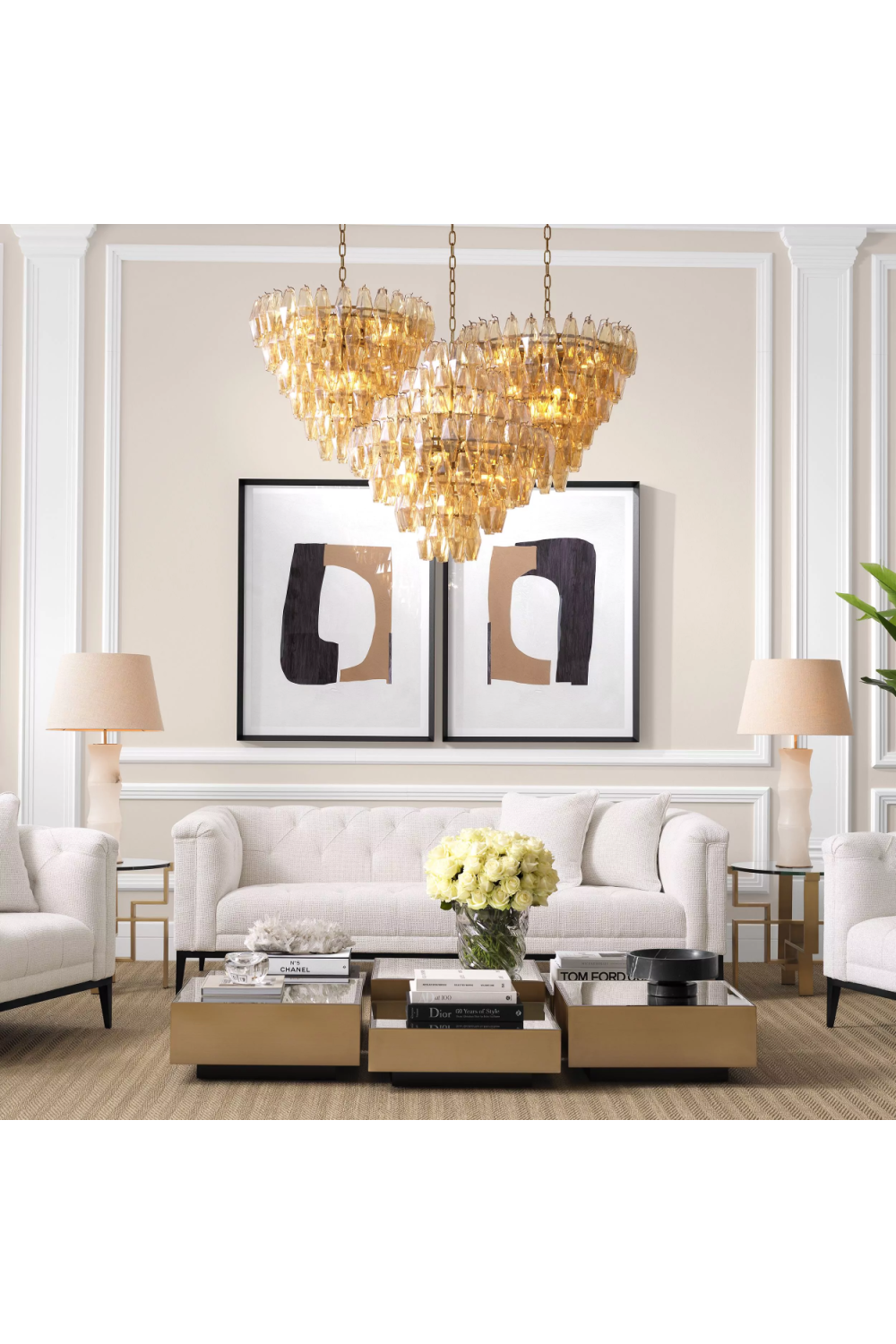 Minimalist Art Prints (2) | Eichholtz Cardboard Cutouts | OROA.com