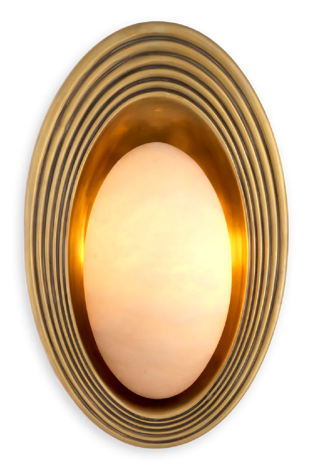 Modern Alabaster Wall Lamp | Eichholtz Savono | Oroa.com